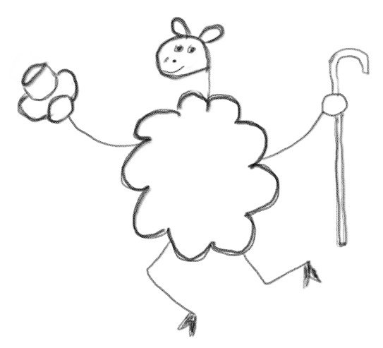 Thing-A-Day 2012 Day 5: Dancing Sheep